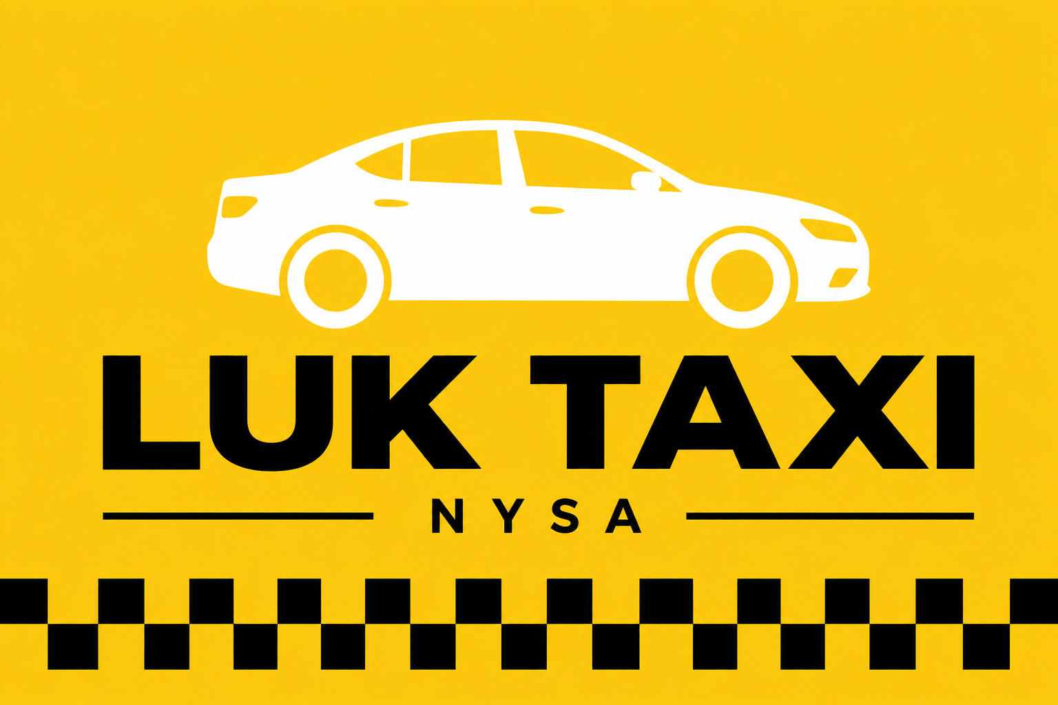 Logo LUK TAXI - taksówka Nysa, radio taxi